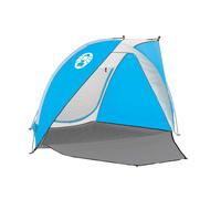 Coleman Beach Shade Canopy Tent Lightweight & Portable Beach Shade Sets Up in 5 Minutes UPF 50+ Sun Protection Includes Sand Bags & Stakes to Withst