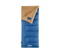 Coleman Brazos Cold-Weather Sleeping Bag, 20°F/30°F Lightweight Camping Sleeping Bag for Adults, No-Snag Zipper with Stuff Sack Included, Machine Washable
