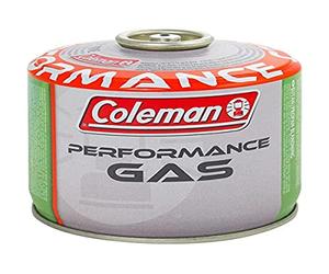 Coleman C300 Performance Gas Cartridge with Valve, for Camping Kitchen, Compact and Sealable Container