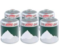 Coleman C500 Screw On Gas Cartridge Multi Pack (6 Cartridges) One Size
