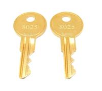 Coleman Camper Replacement Keys 8025 for 1998-2012 Coleman Pop-Up Camper Step Up Door Cut Keys Butlerlskey®