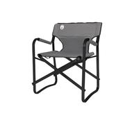 Coleman Camping Chair Grey Deck Seat Steel Frame Beach Garden Outdoors Folding