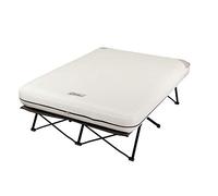 Coleman Camping Cots for Adults with Camping Air Mattress, Folding Air Mattresses Set, Battery-Operated Pump & Side Table for Outdoor Comfort