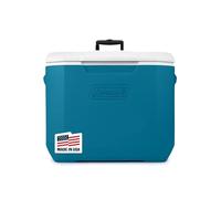 Coleman Chiller Series 60qt Wheeled Insulated Portable Cooler, Ice Retention Hard Cooler with Heavy Duty Wheels and Handle