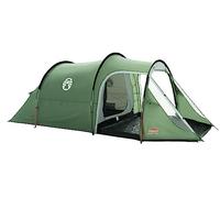Coleman Tent Coastline 3 Plus, compact 3 man tent, 3 person tunnel tent, lightweight camping tent with awning and windows, Waterproof thanks to 3,000mm water column