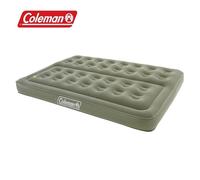 Coleman Comfort Double Flocked Surface Inflatable Camp Air Bed - Green, 188 x 137 x 22 cm