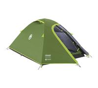 Coleman Tent Darwin 2 BlackOut | Compact 2 Man Dome Tent | Special Darkened Bedroom | Lightweight Camping, Festival and Hiking Tent | 4000mm Waterproof | 2 Person | with Sewn-in Groundsheet