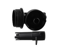 Coleman Deflation Valve Adapter for P61726 P61727, 2-Pack Rapid Air Release T-Joint for Inflatable Pool Mattress