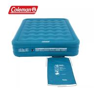 Coleman Airbed Extra Durable Airbed Hoch Double Blue, Size 198 cm - Self-inflating Mattresses, Color Blue