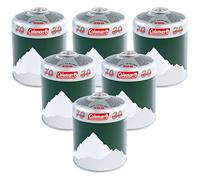 Coleman C500 Screw On Gas Cartridge Multi Pack (6 Cartridges) One Size