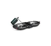 Coleman Fold ‘N Go 2-Burner Propane Stove, Dual Adjustable Burners with 20,000 BTUs of Power & InstaStart Ignition