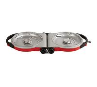 Coleman Fold 'N Go 2 Burner Propane Stove Adjustable Dual Burner with 20,000 BTU Power, InstaStart Ignition