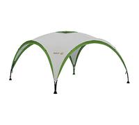 Coleman Gazebo, Event Shelter Pro for Garden and Camping, Sturdy Steel Poles Construction, Large Tent, Portable Sun Shelter with Protection SPF 50, White and Green