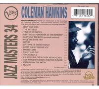 COLEMAN HAWKINS - VERVE JAZZ MASTERS 34 NEW CD