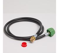 Coleman High-Pressure Propane Gas Hose and Adapter, 5 Foot, Type 1 Fitting or POL Fitting Available, Use with Grills, Stoves, Lanterns, Heaters, and More