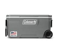 Coleman Ice Chest | 316 Series 100 Quart Wheeled Cooler, Rock