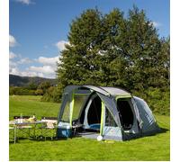 Coleman Meadowood 4 Person Tent with Blackout Bedrooms, Blue/Blue OS