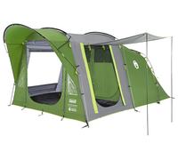 Coleman Oak Canyon 4 BlackOut Tent | 4 Man Family Tunnel Tent with 2 Special Darkened Bedrooms and Living area | 4 Person Camping Tent | 4500mm Waterproof | Sewn-in Groundsheet