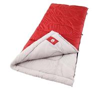 Coleman Palmetto Cool-Weather Sleeping Bag, 30°F Lightweight Camping Sleeping Bag for Adults, No-Snag Zipper with Stuff Sack Included