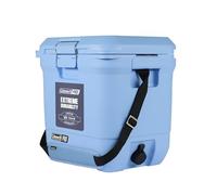 Coleman PRO Heavy-Duty Insulated Hard Cooler with shoulder strap | 24 L capacity | Keeps Ice for 3 Days | Full foam insulation | Large Durable Portable Cool Ice Box for Rugged Outdoor Use & Jobsites