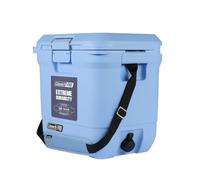 Coleman PRO Heavy-Duty Insulated Hard Cooler with shoulder strap | 24 L capacity | Keeps Ice for 3 Days | Full foam insulation | Large Durable Portab