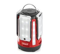 Coleman Multi-Panel LED Lantern: Rechargeable Water-Resistant Magnetic Light Panels Built-in Flashlight USB Charging Port; Excellent for Camping Hunting Emergencies etc