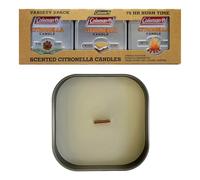 Coleman Scented Tin Citronella Candle - 3 Pack