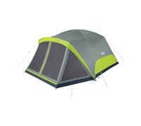 Coleman Skydome Camping Tent with Screen Room - Rock Grey
