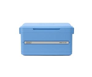 Coleman Snap 'N Go 35QT Collapsible Cooler | Insulated Hard Cooler | 33 L Capacity| Keeps Ice for 2 Days | Removable Inner Liner | Space-Saving Cool Ice Box | Ideal for Picnic, Camping and Travel