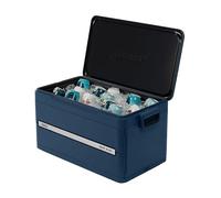 Coleman Snap N Go Collapsible Cool Box, 45QT, 42L, Holds 76 Cans, 55 Hours Cold, Waterproof Removable Liner, for Camping and Outdoor Use