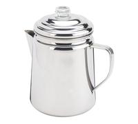 Coleman Stainless Steel Coffee Percolator, 12-Cup Capacity Durable Outdoor Coffee Maker for Camping, Backpacking, RV, Stovetop, Campfire, & More, No Filters Needed