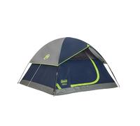 Coleman Sundome 2-Person Tent with Rainfly, Weatherproof Tent Sets Up in 10 Mins
