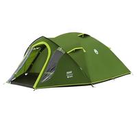 Coleman Tent Darwin 4 Plus BlackOut | Compact 4 Man Dome Tent | Special Darkened Bedroom | Lightweight Camping, Festival and Hiking Tent | 4500mm Waterproof | 4 Person | with Sewn-in Groundsheet