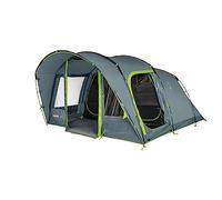 Coleman tent Vail 4/6, family tent for 4/6 persons, large camping tent with 2/3 extra-large sleeping compartments and vestibule, quick to set up, waterproof HH 4,000 mm