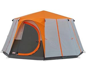 Coleman Unisex 8 Man Tent, Orange, 6 to 8 person
