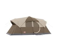 Coleman WeatherMaster 10-Person Tent with Rainfly & Room Divider, Spacious Weatherproof Family Tent with Carry Bag