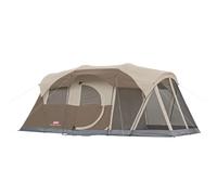 Coleman WeatherMaster 6-Person Tent with Screen Room,Brown