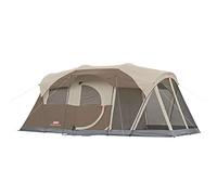 Coleman WeatherMaster 6-Person Tent with Screen Room,Brown