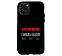 Coleoptera Entomology Warning Label I Collect Beetles Insect Case for iPhone 11 Pro