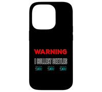 Coleoptera Entomology Warning Label I Collect Beetles Insect Case for iPhone 14 Pro