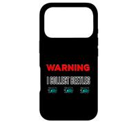 Coleoptera Entomology Warning Label I Collect Beetles Insect Case for iPhone 17 Pro