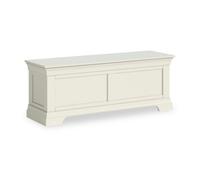 Colette Cream Ottoman Blanket Box - Fully Assembled By Roseland Furniture