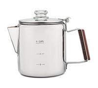 COLETTI Bozeman Coffee Percolator - Camping Coffee Makers, Stove Top Percolator Coffee Pot - NO Aluminum or Plastic [6 cup]