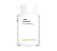 Supersmart - Coleus Forskohlii 200 mg Per Serving - Natural Supplement Help Control Appetite & Reduce Intraocular Pressure | Non-GMO & Gluten Free - 120 Vegetarian Capsules