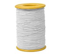 Colexy Elastic Thread 0.5 mm x 380 m, Polyester Cord Thread, Bead Cord, Rubber Thread, Elastic Cord, Rolls Nylon Thread for DIY Bracelet Necklace Jewellery Craft