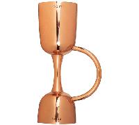 Coley Copper Jigger, 25ml/50ml, Wine Measure, Premium Japanese Steel, Polished Copper FinishBy Winebuyers