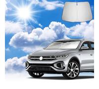 Coleya Windscreen Sunshade Compatible with VW T-ROC 2018-2025, T ROC Front Windshield Sunshade Cover, VW T-ROC Accessories Sun Protection, Foldable, UV Protection