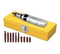 COLFULINE 10 PCS Impact Screwdriver, Hand Impact Driver Bits - Heavy Duty Slot Phillips Hex Bits with Manual Impact Corrector Screwdriver, 1/2 Impact Driver Bit Set
