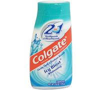 Colgate 2-in-1 Toothpaste & Mouthwash, Icy Blast Whitening, 130 g