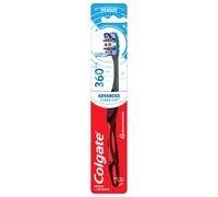 Colgate 360 Advanced Floss-Tip Bristles Toothbrush Medium Toothbrush 1 Pack